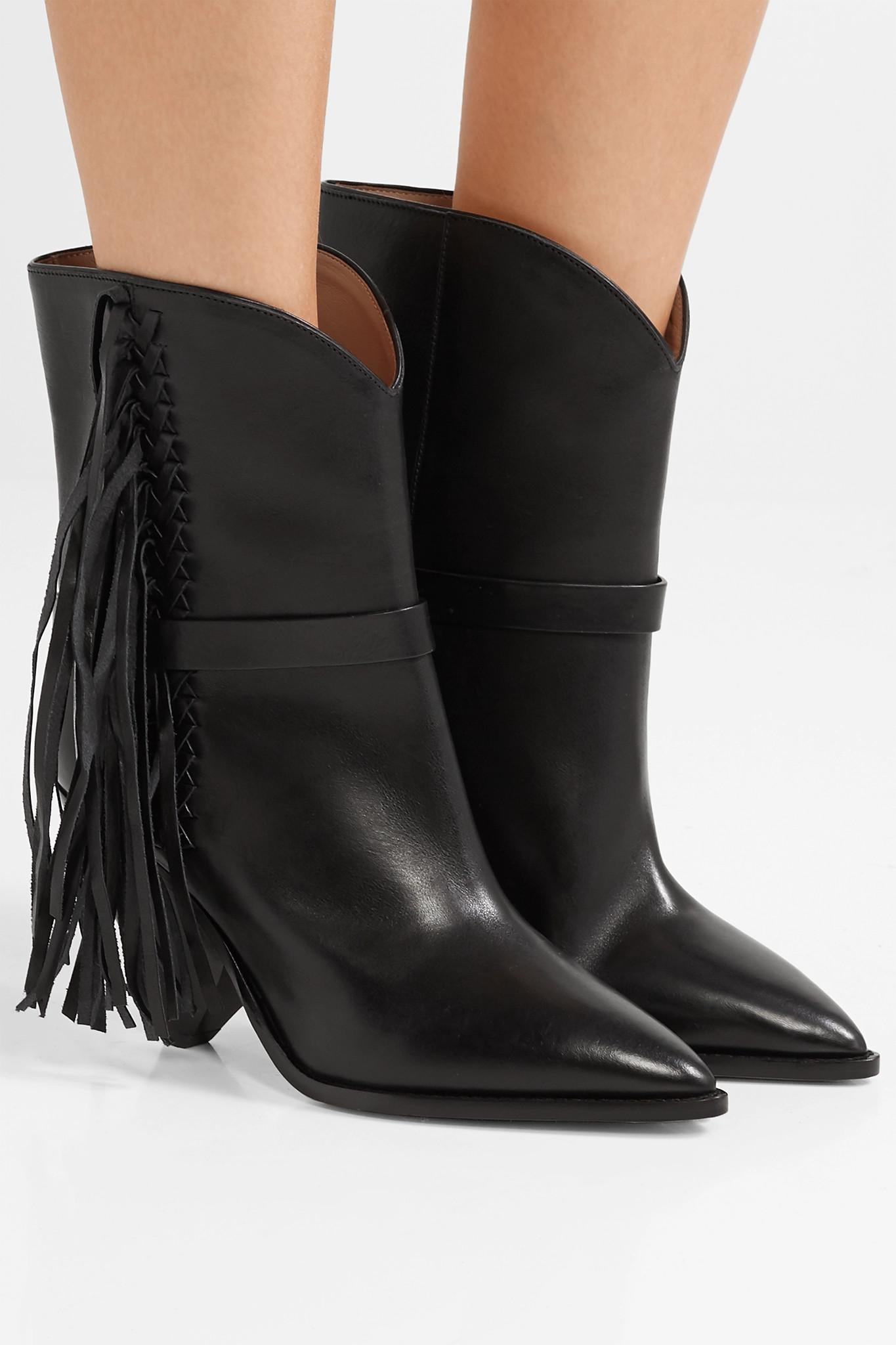 isabel marant demar western ankle boots