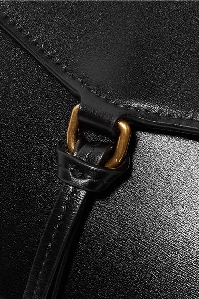 datcha leather shoulder bag