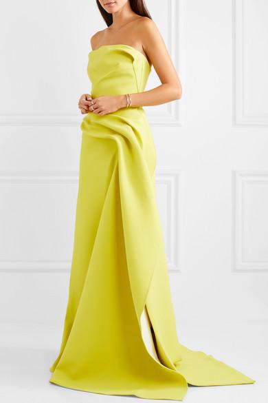 toni maticevski yellow dress