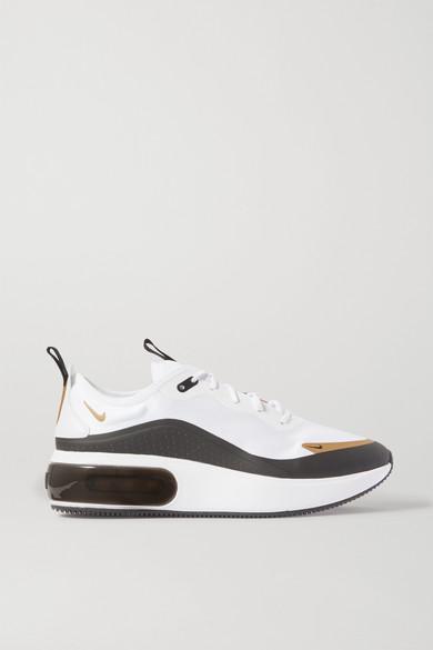 Nike Air Max Dia Icon Clash Rubber-trimmed Ripstop Sneakers in White  (Natural) | Lyst