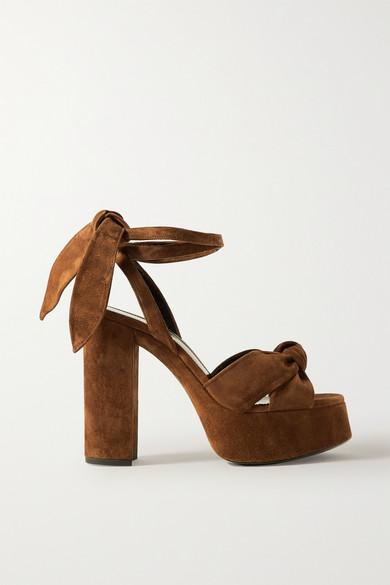 ETTA Brown Leather Platform Block Heel | Women's Heels – Steve Madden