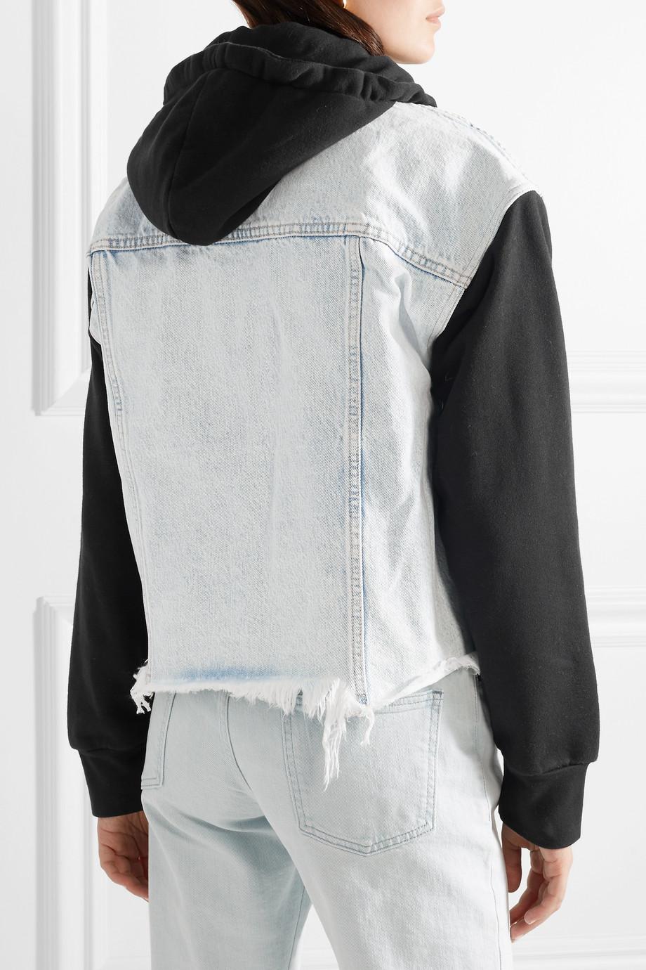 denim and cotton jacket