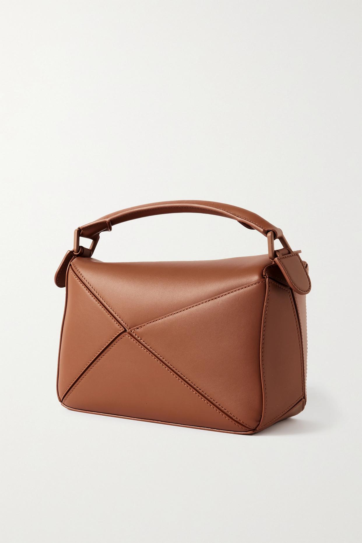 LOEWE Puzzle small leather shoulder bag