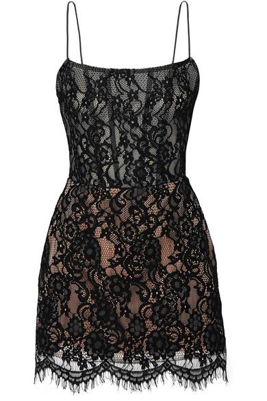 lace mini dress