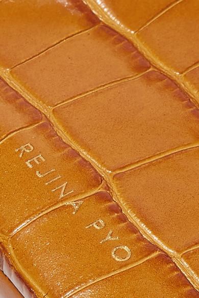 Rejina Pyo Rita Croc-effect Leather Tote in Tan (Brown) | Lyst