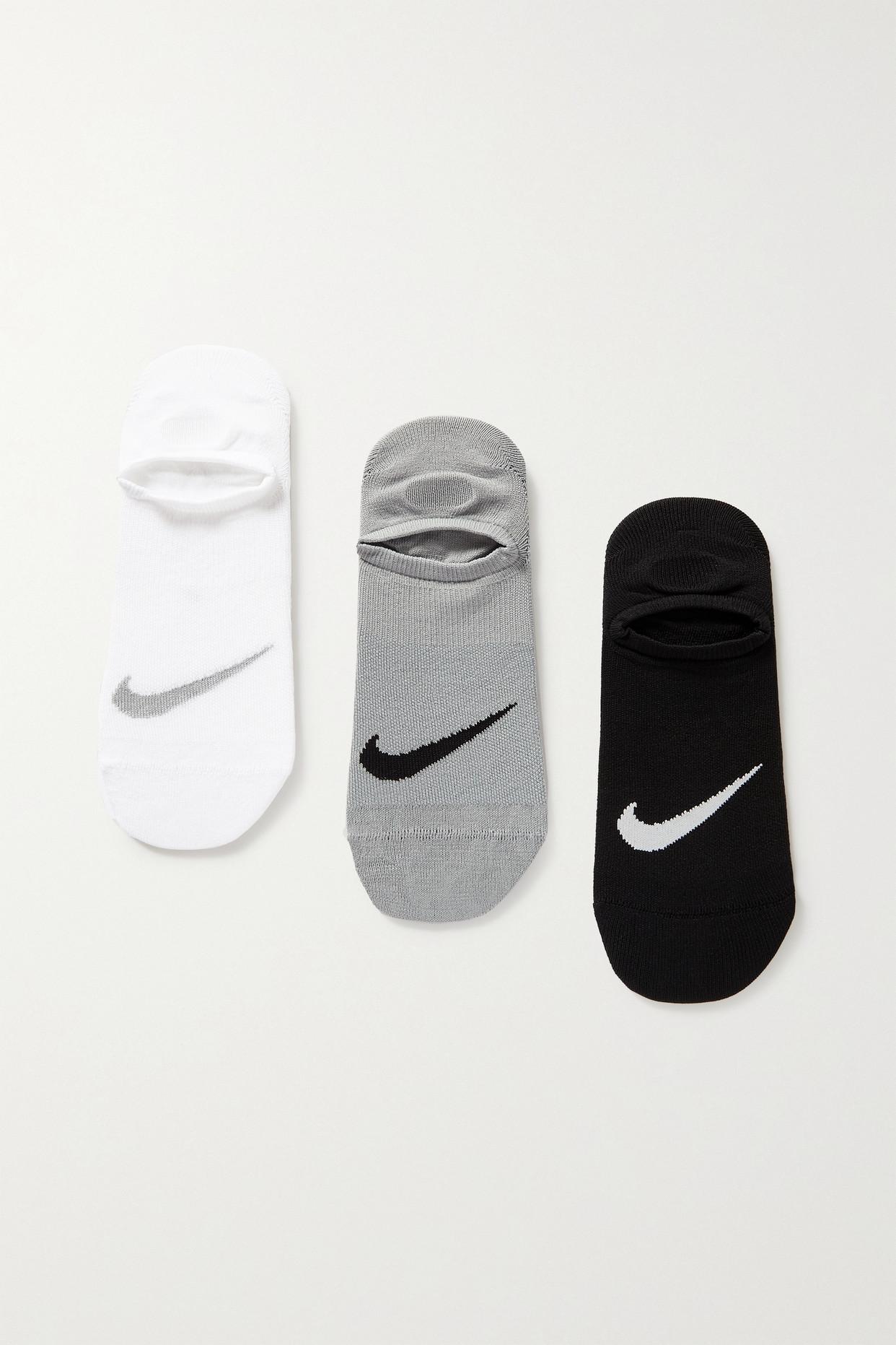 Nike Everyday Plus Set Of Three Dri-fit 