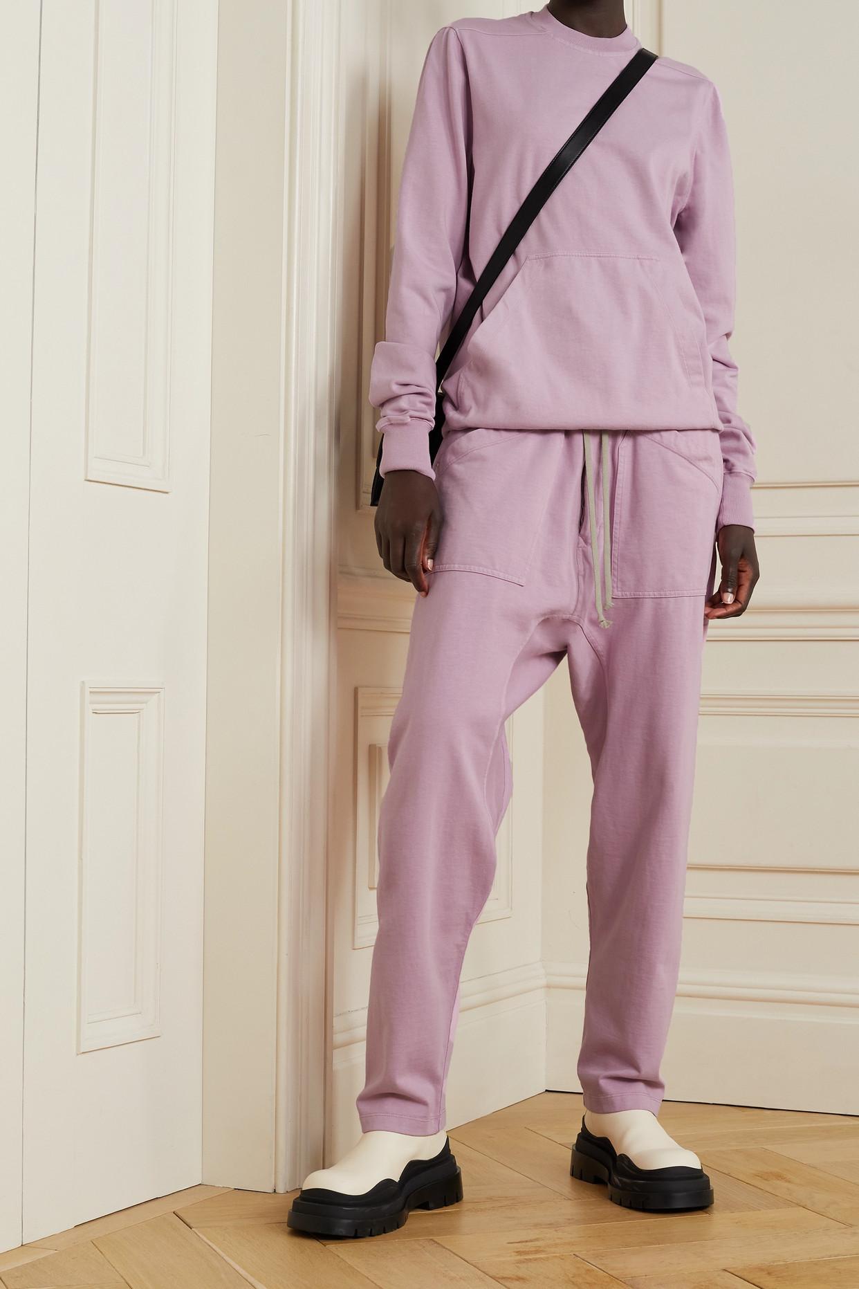Rick Owens Organic Cotton-jersey Track 