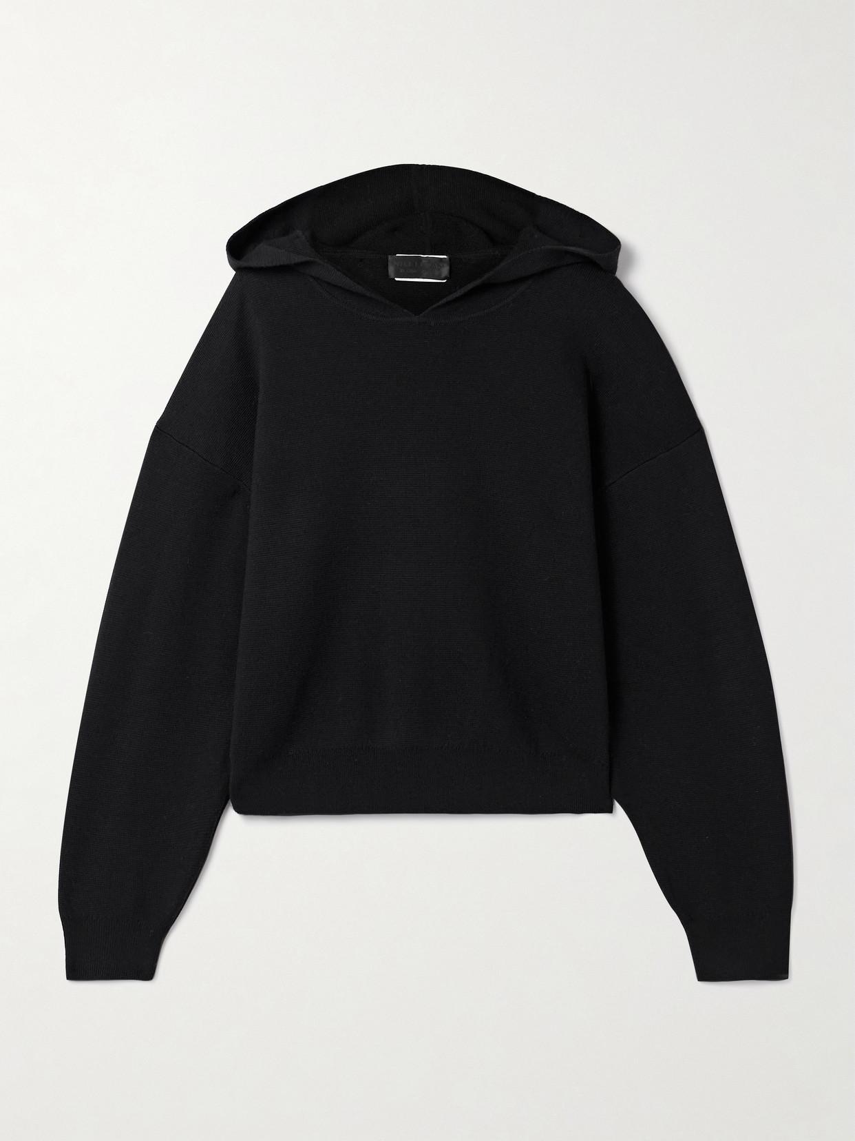 【未使用級】NILI LOTAN SWEAT HOODIE パーカー 36 NILI LOTAN x Champion Hoodie in Jet Black | FWRD