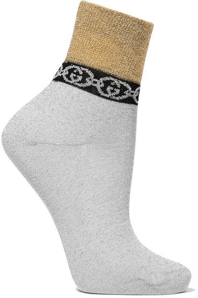 interlocking g socks