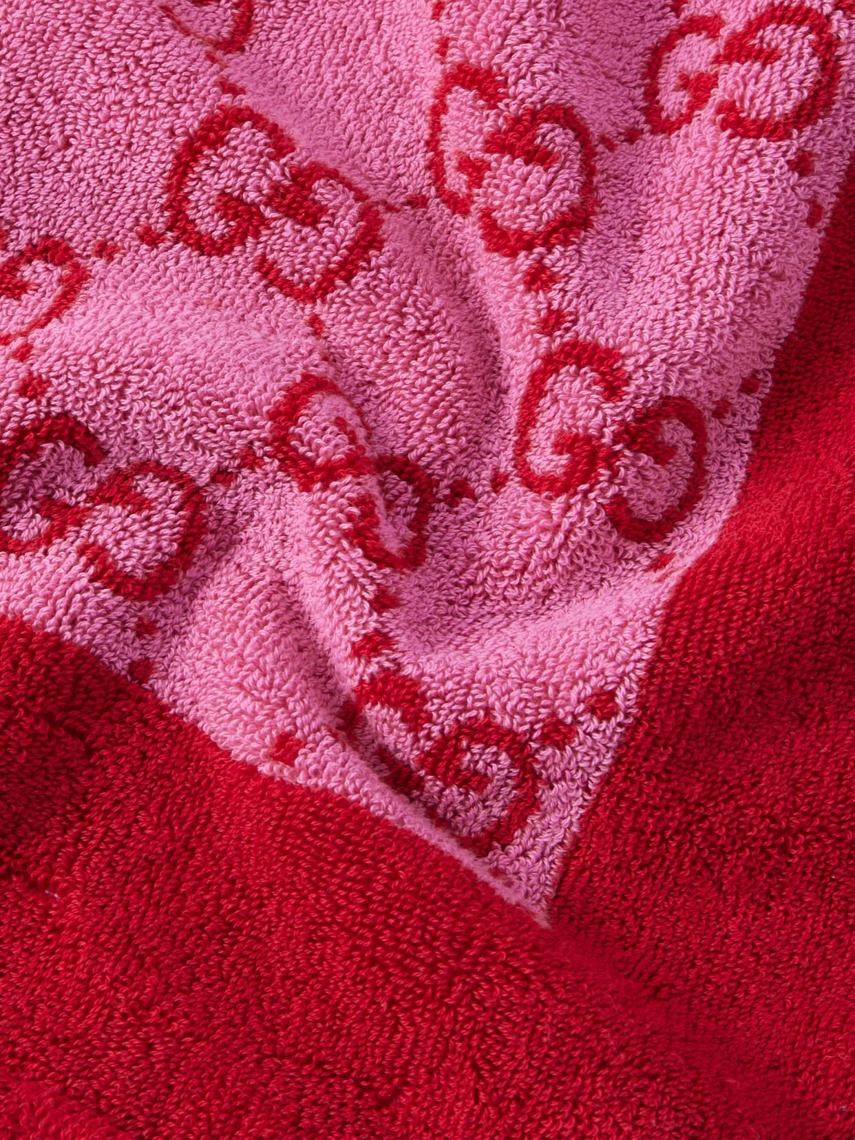 Gucci Terry-Jacquard Beach Towel in Pink | Lyst