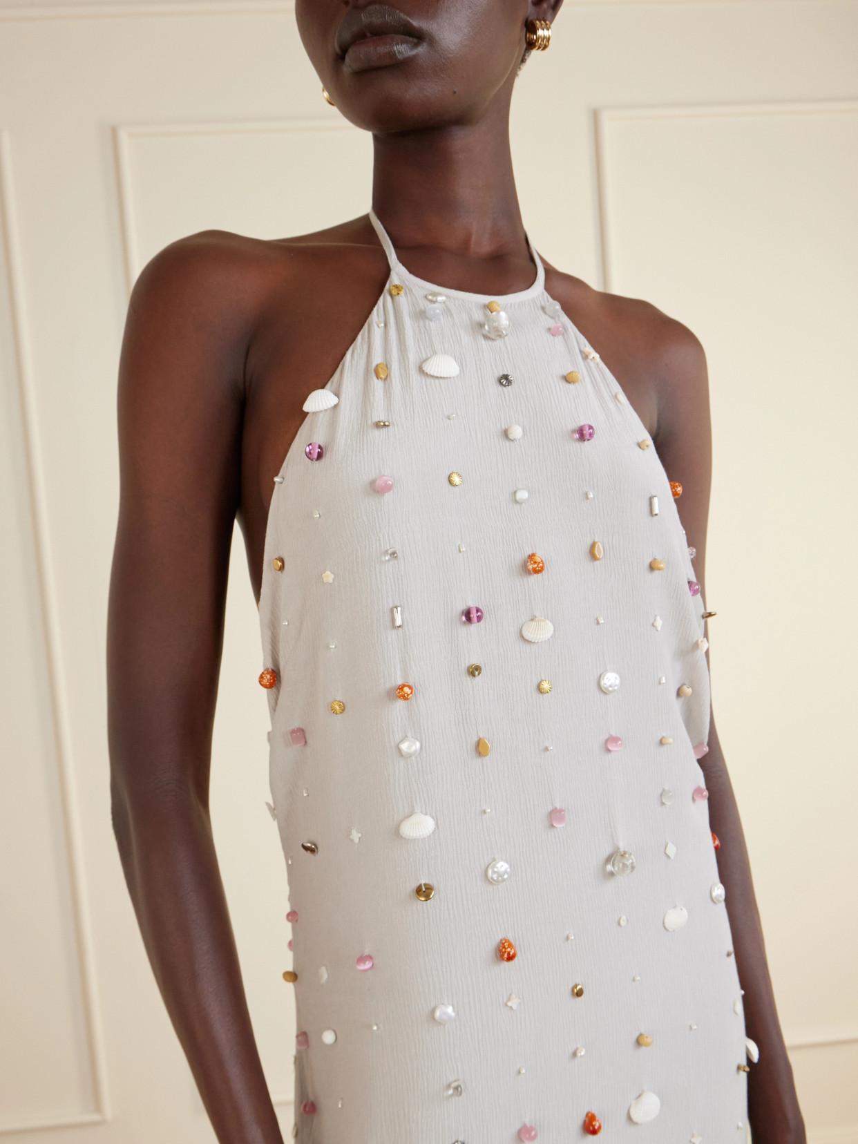 BERNADETTE Halter Neck Dresses for Women | Lyst