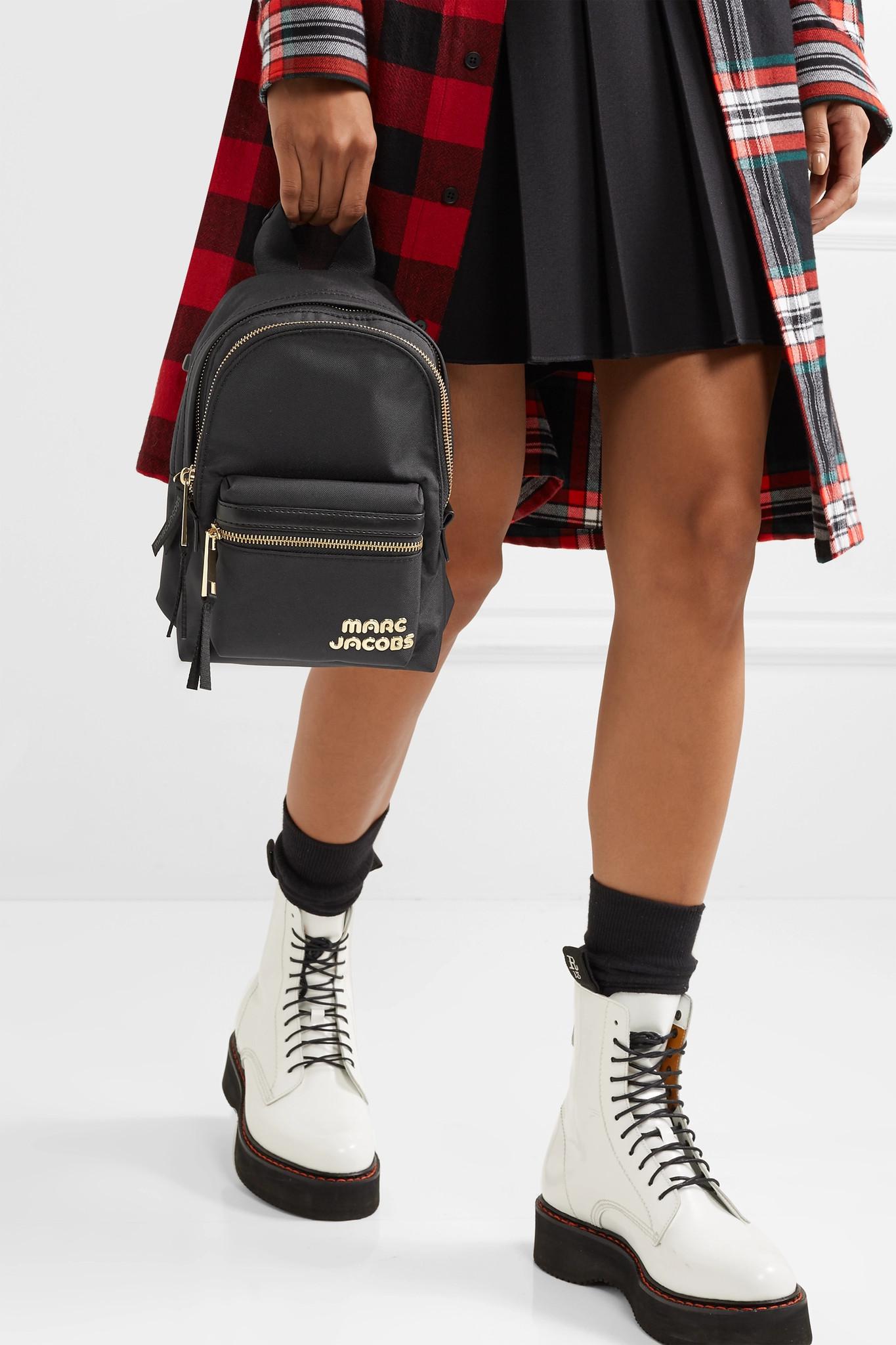 marc jacobs trek pack leather mini backpack