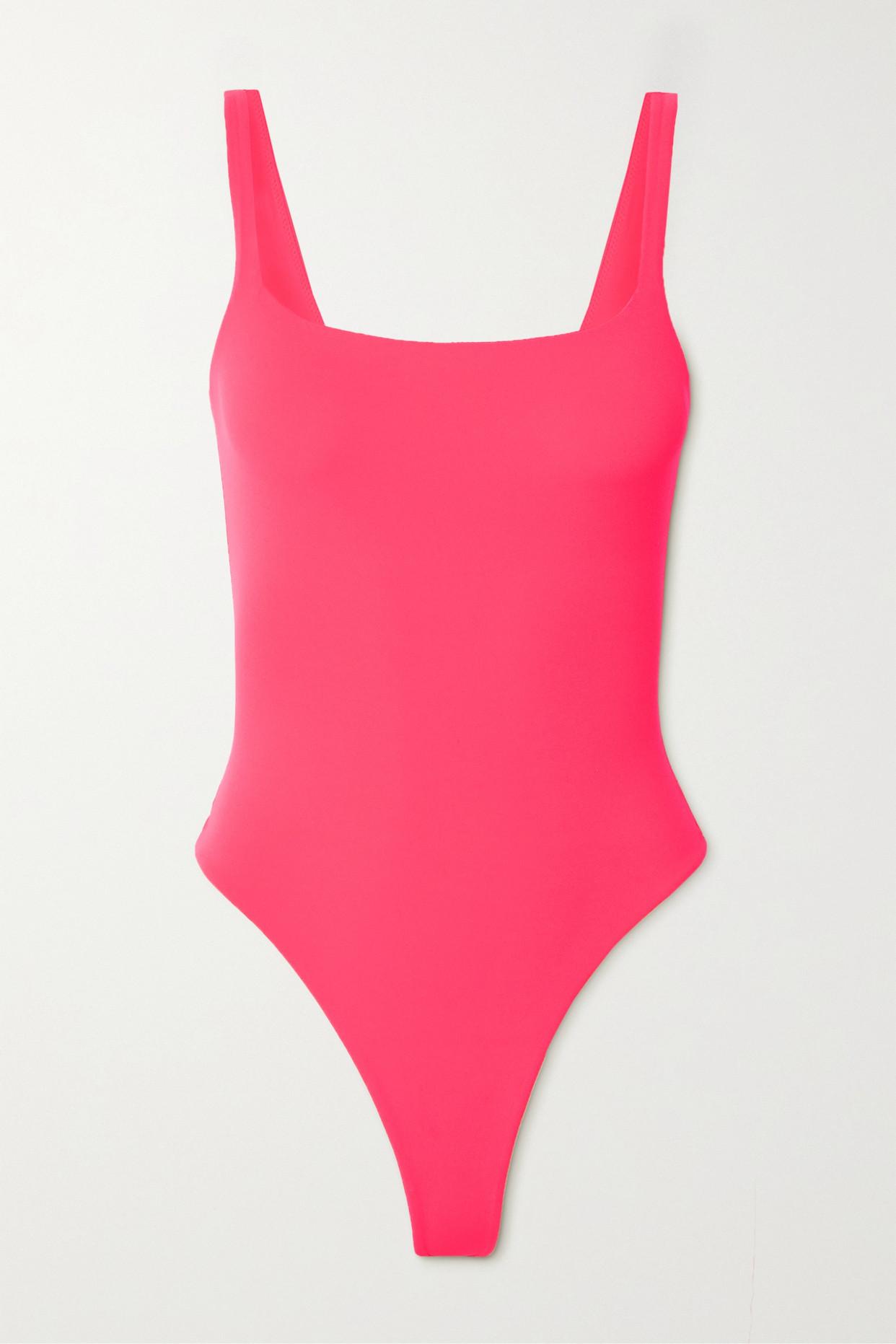 Skims Fits Everybody Thong Bodysuit in Pink | Lyst
