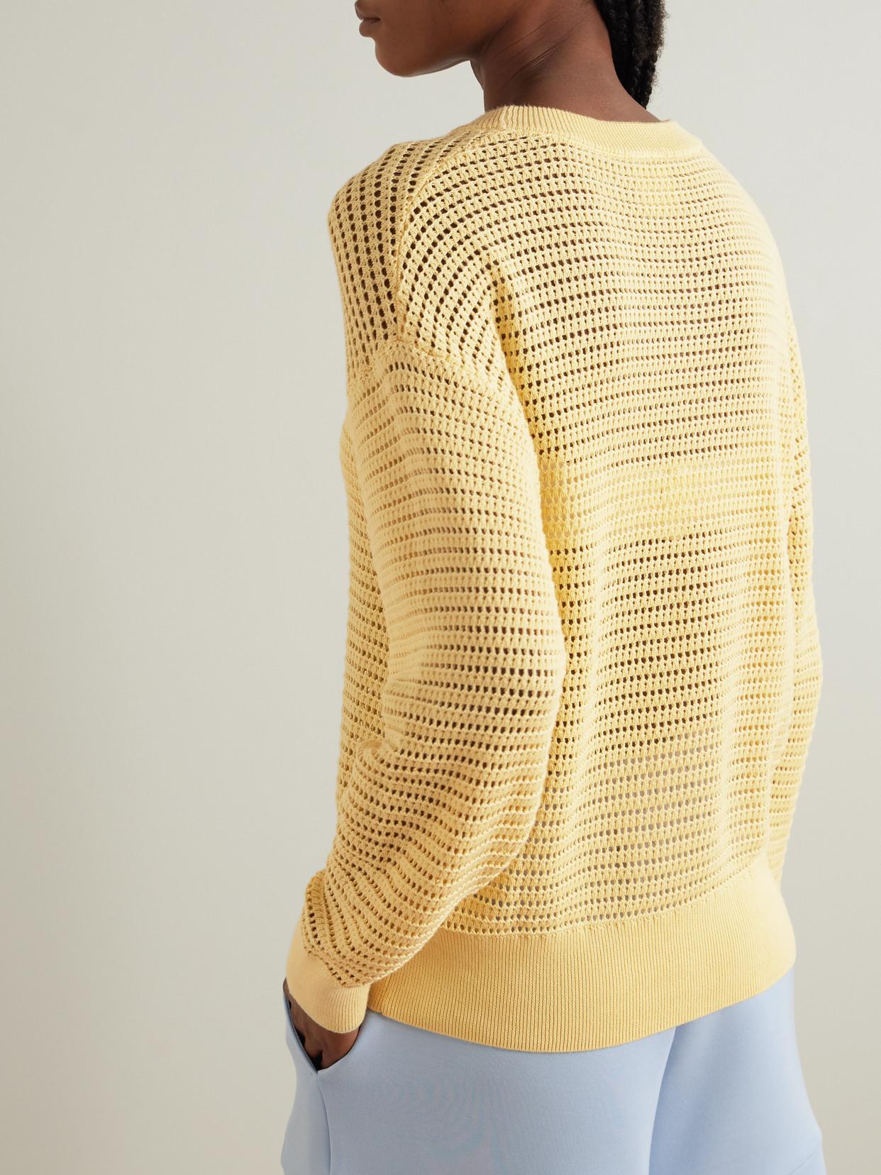 Sweat Varley Bailey En Laine Mélangée – Marron, Taille M – Neuf Avec étiquettes