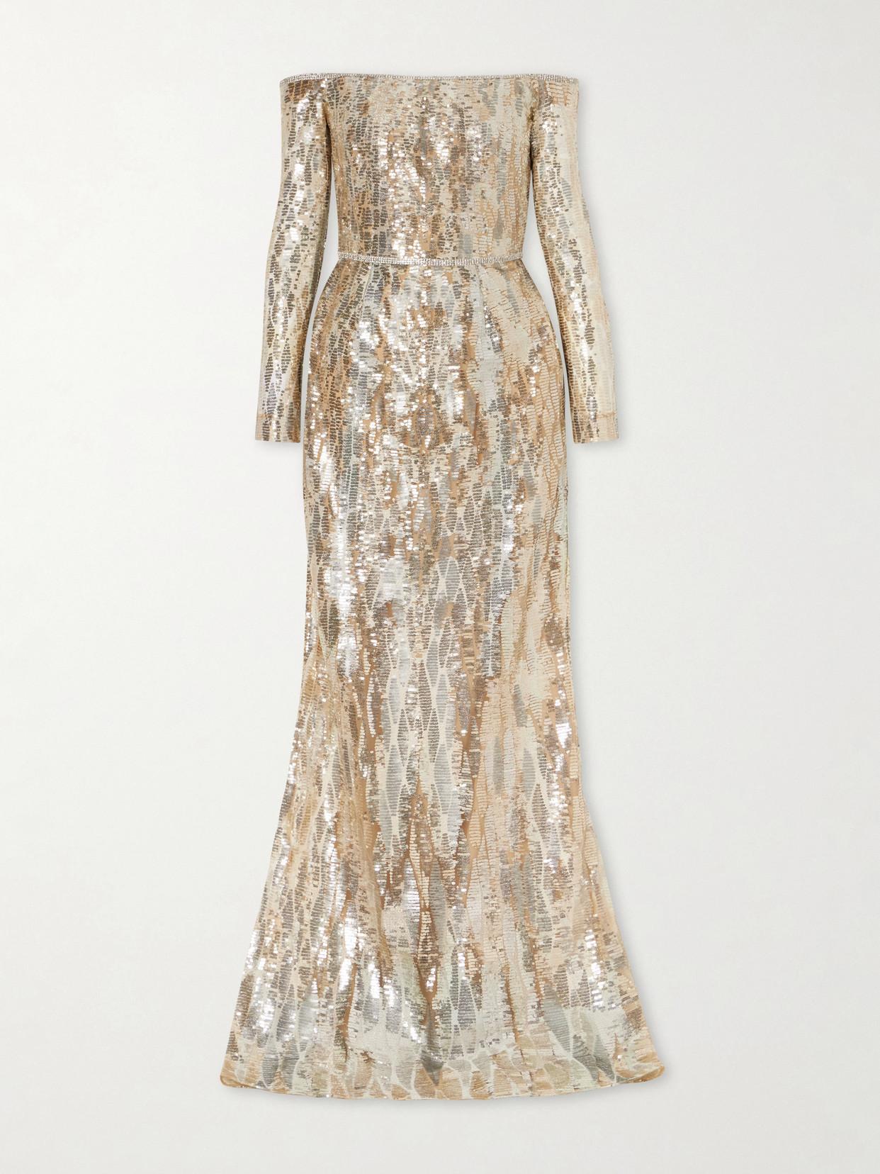 green emerald velvet dress Look 23 – ELIE SAAB