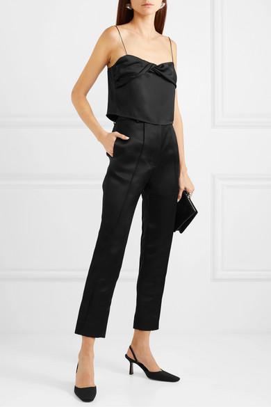 Neous Dracu Grosgrain Slingback Pumps in Black | Lyst