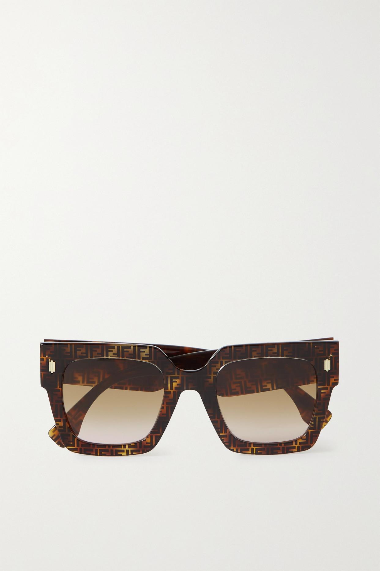 Fendi Sun Fun Men's Square Acetate Sunglasses