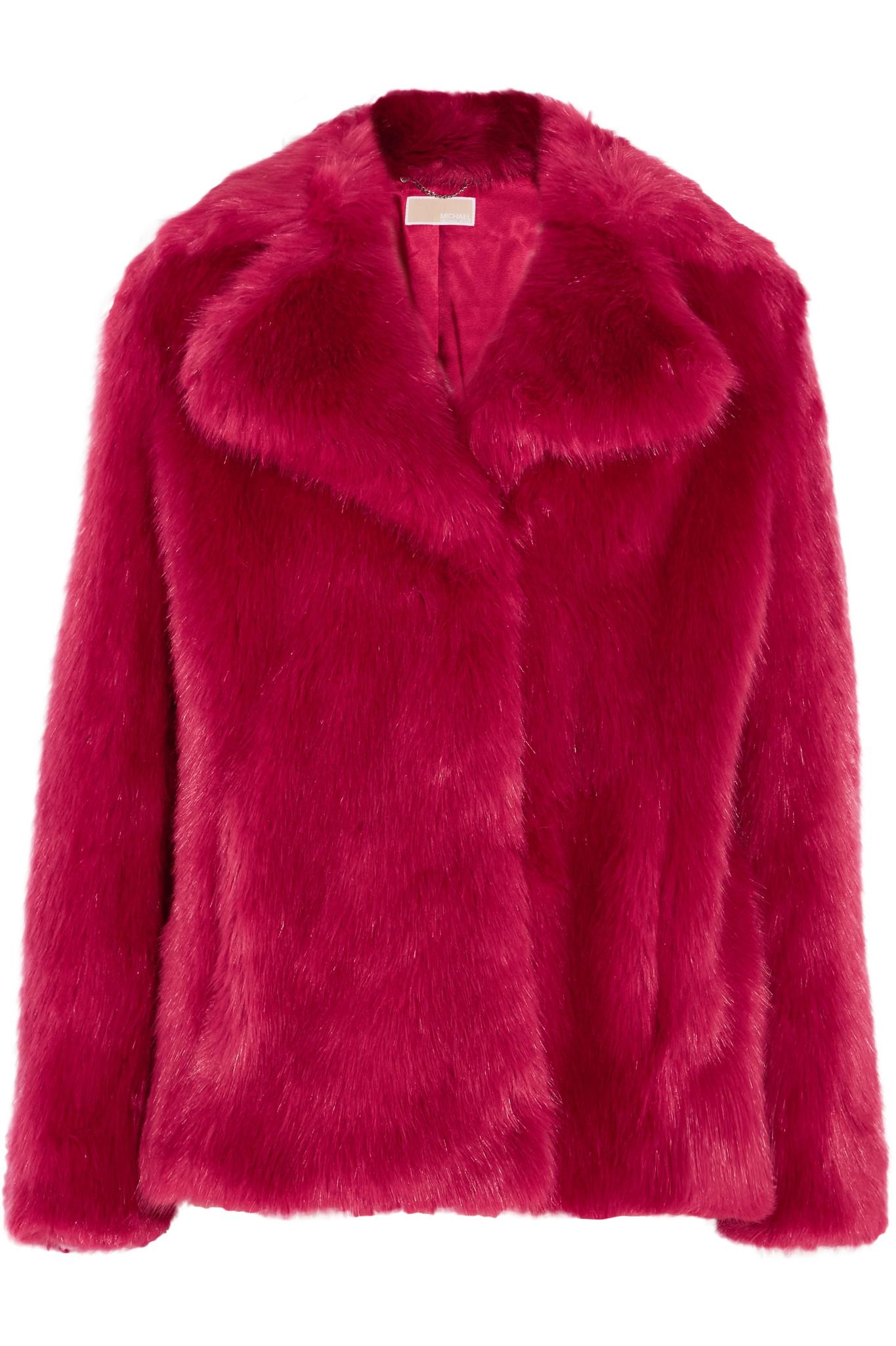 Chi tiết 64+ về michael kors faux fur coat - Giày nam đẹp