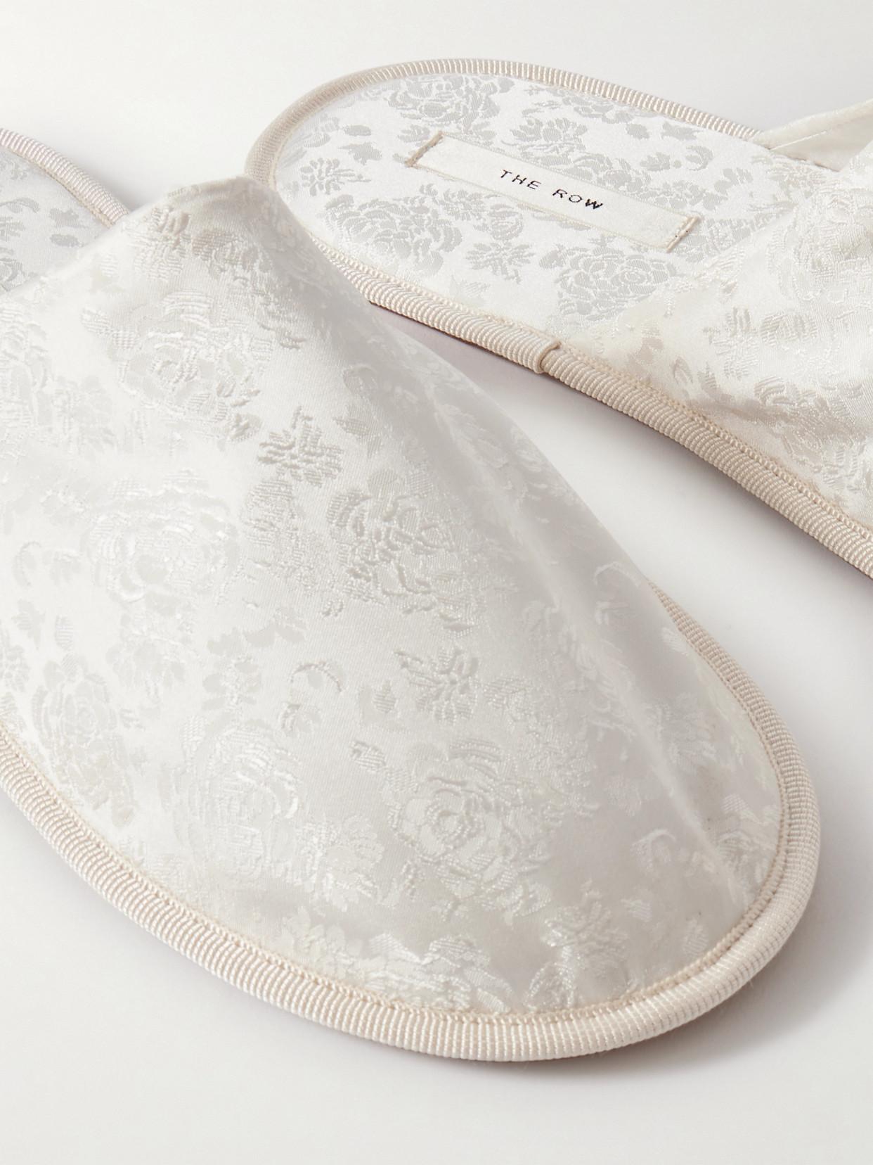 シューズ・サンダルその他 The Row Frances jacquard slippers THE ROW Frances jacquard slippers - Enny Monaco