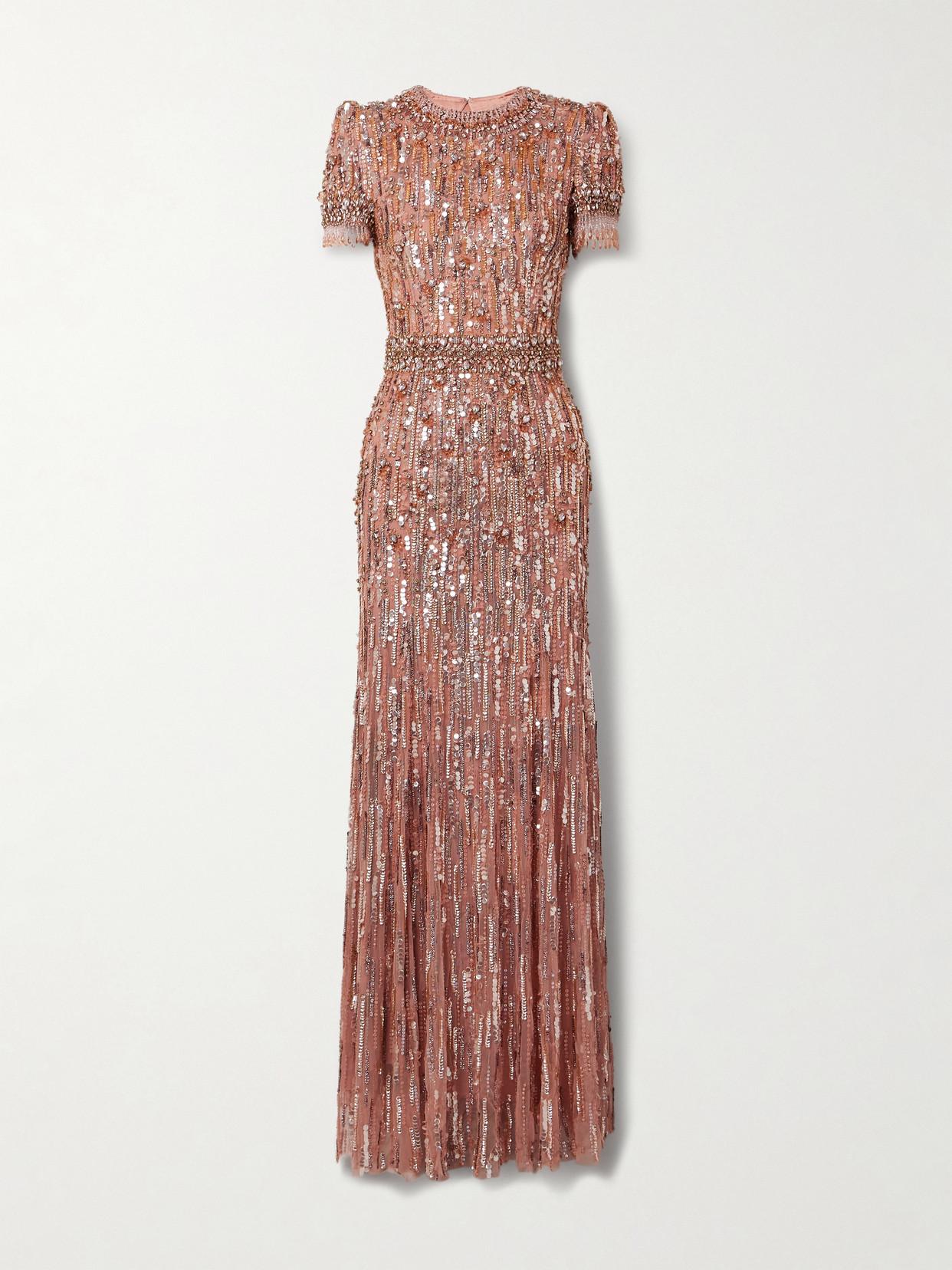 スーツ・フォーマル・ドレス Jenny Packham Hermia US6 Jenny Packham NWT JP1032 Cowl Back Sleeveless Bridesmaid