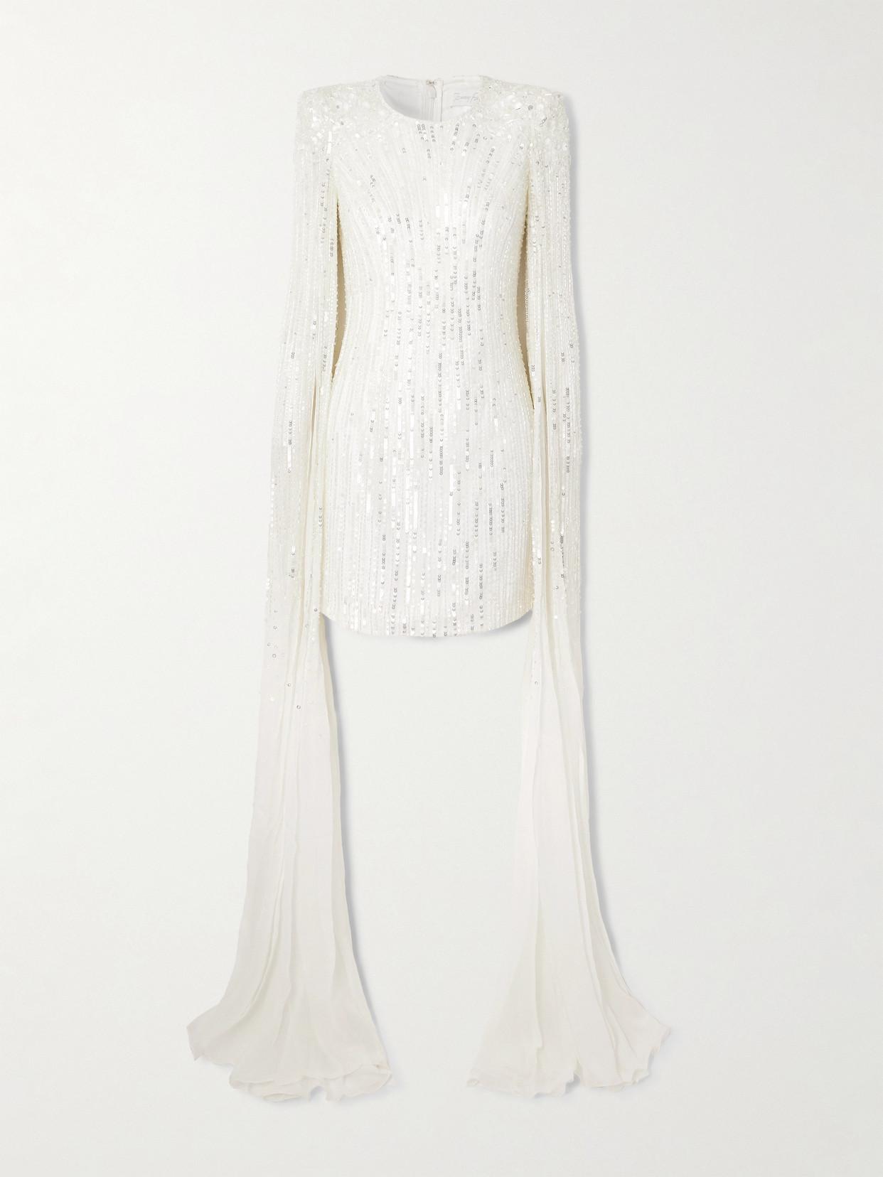 Designer White Cape Long Dresses for Women - Up to 88% off | Lyst