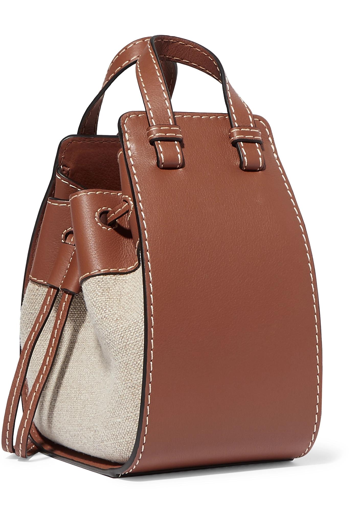 LOEWE - Hammock small leather shoulder bag