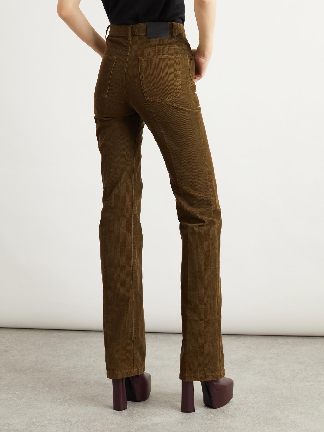 Saint Laurent Corduroy Pants for Women | Lyst