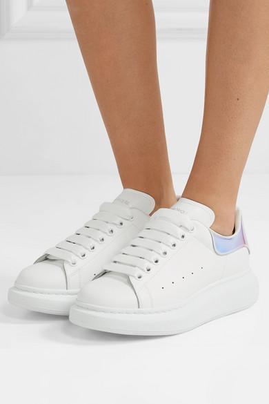 alexander mcqueen iridescent sneakers