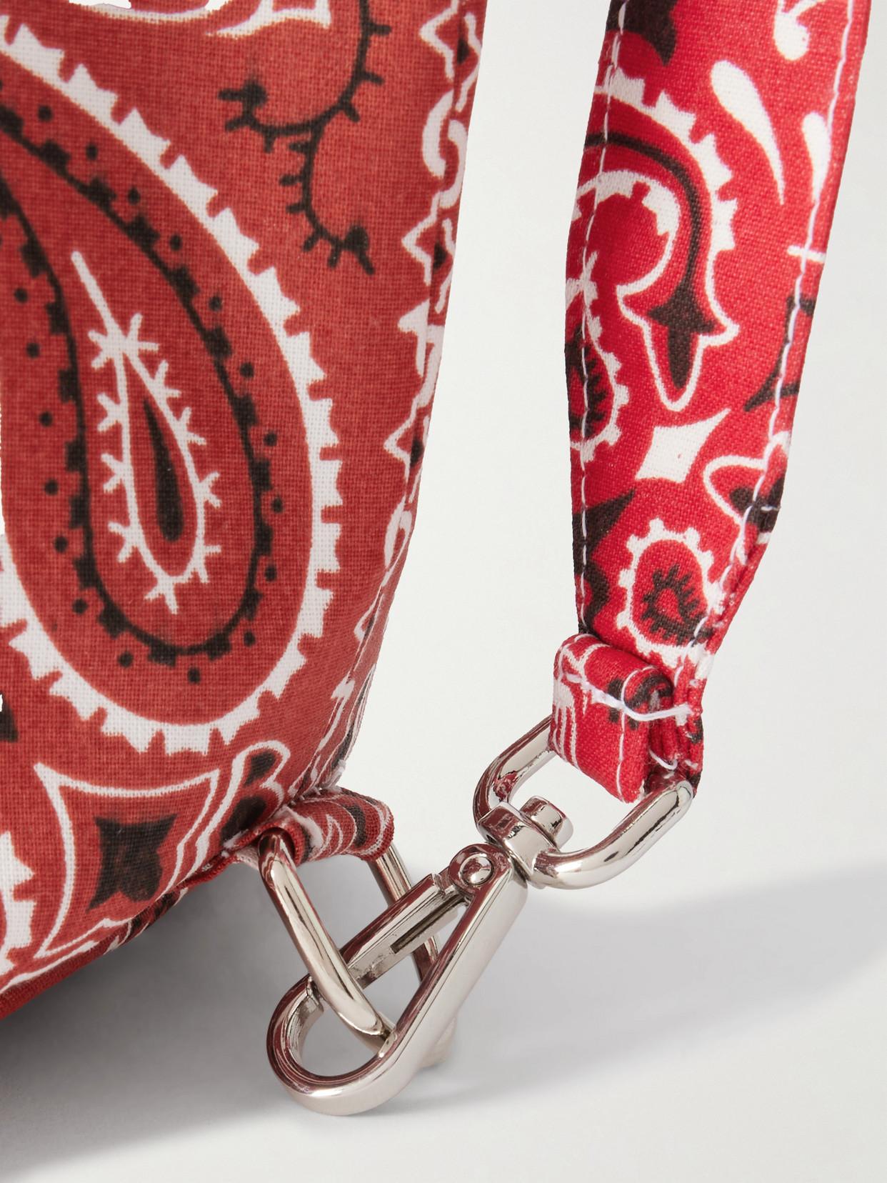 Call it By Your Name Sac Seau Printed Cotton Tote in Red | Lyst