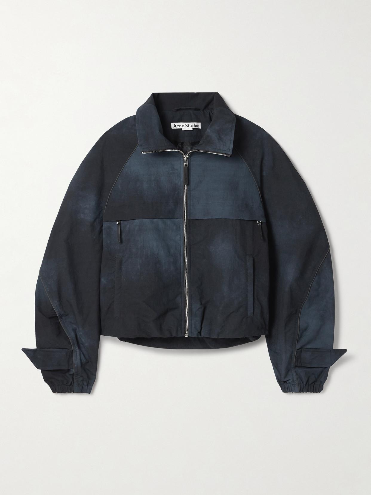 【ACNE STUDIOS】シェル コート パネルデザイン ジャケット Acne Studios Paneled Shell Coat in Blue | Lyst