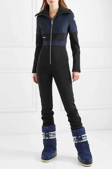 Fusalp Synthetic Two-tone Stretch Jumpsuit Midnight Blue | Lyst