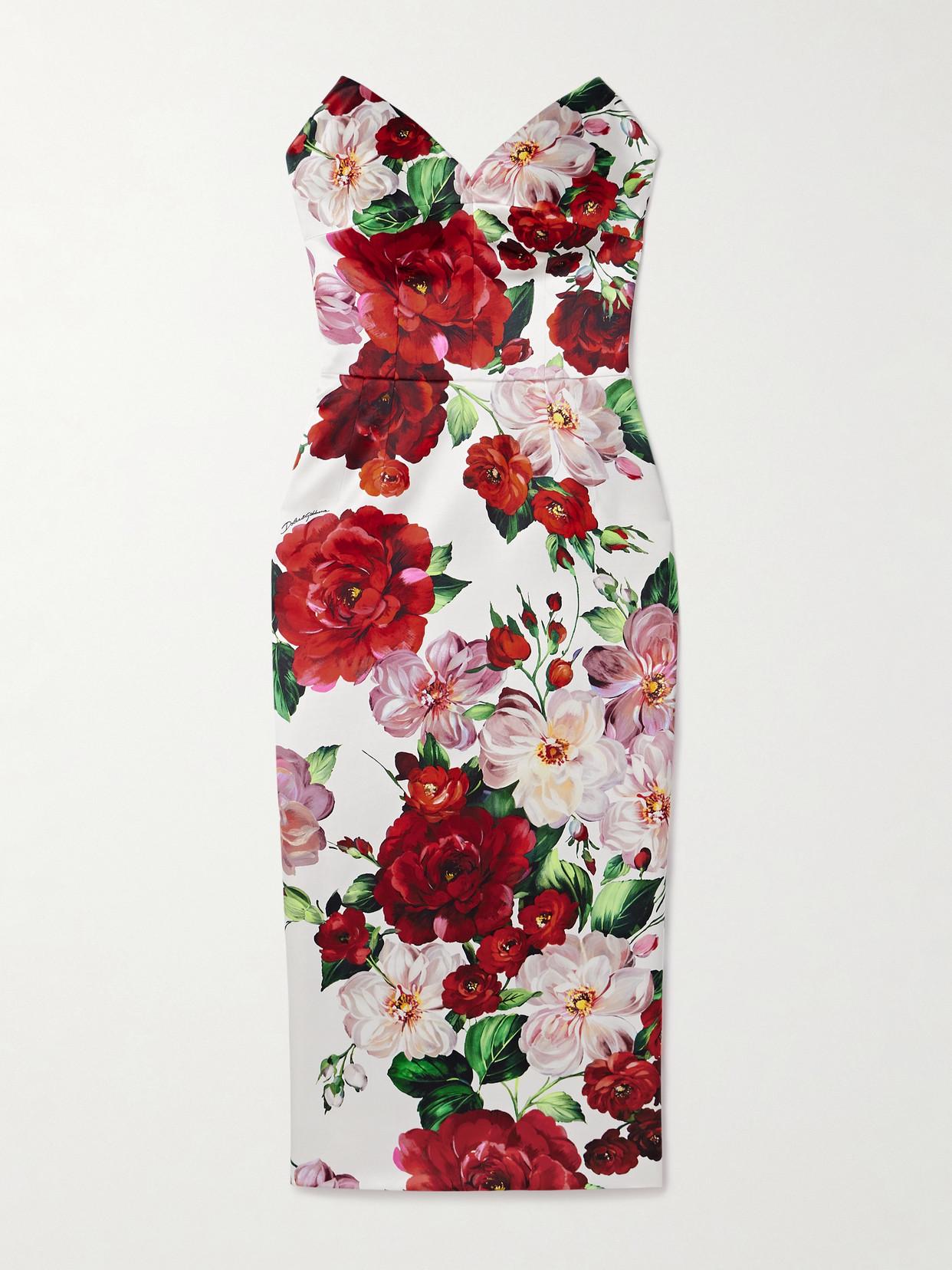 Dolce & Gabbana Floral Dresses for Women | Lyst