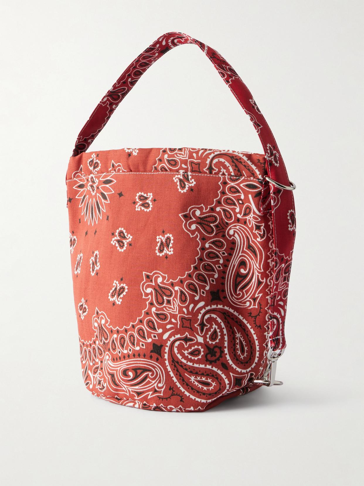 Call it By Your Name Sac Seau Printed Cotton Tote in Red | Lyst