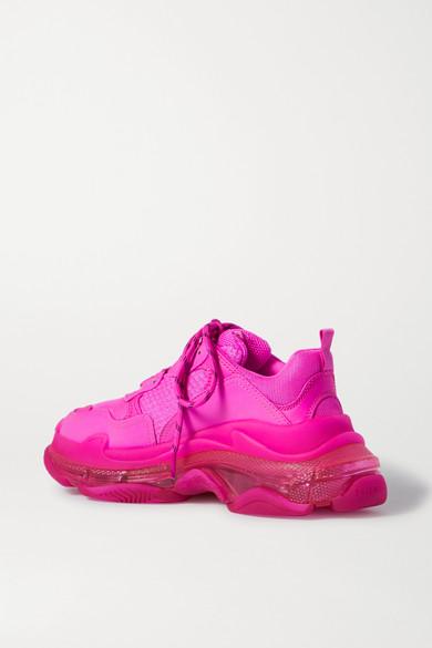 all pink balenciaga triple s