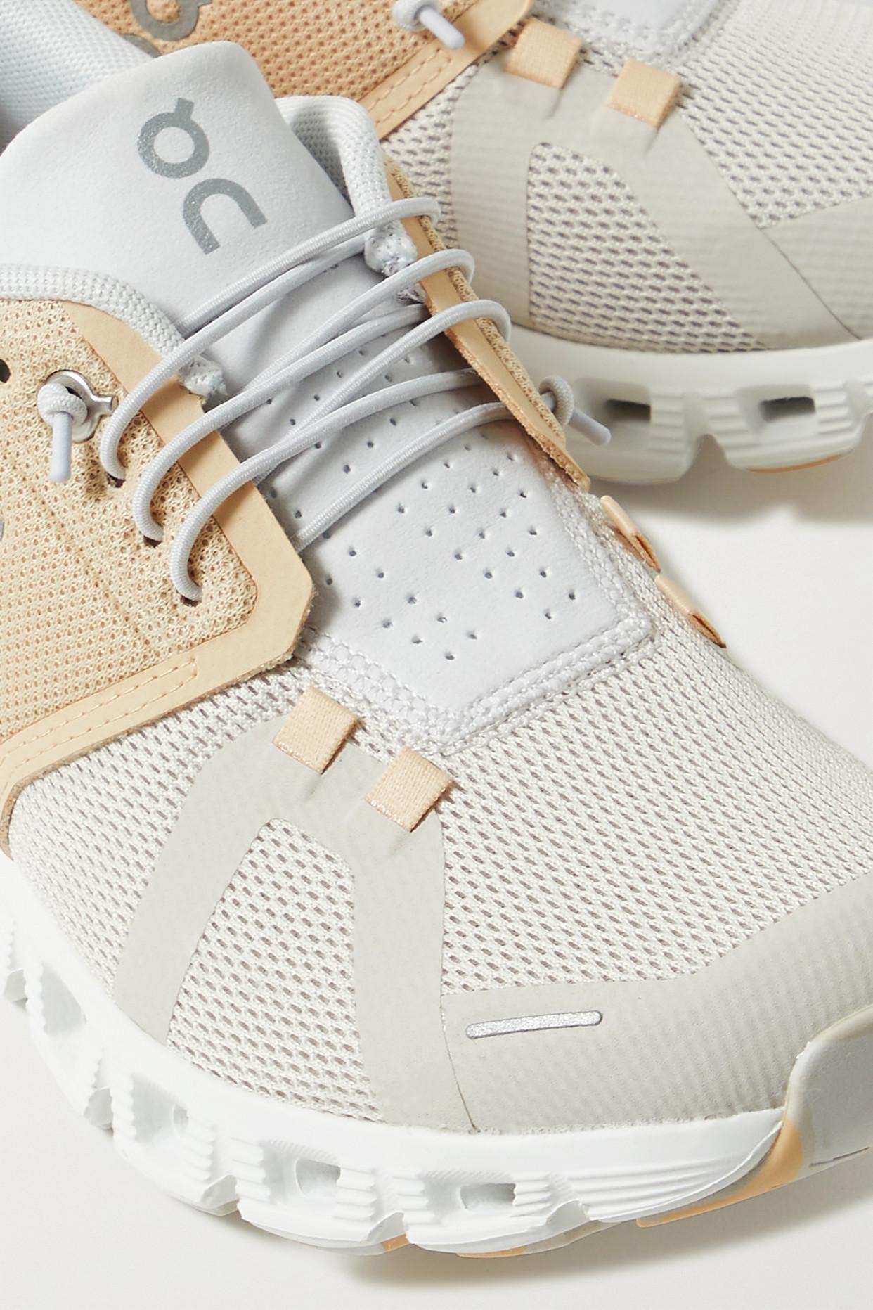 On Cloud 5 Fuse Mesh Sneakers in Natural | Lyst