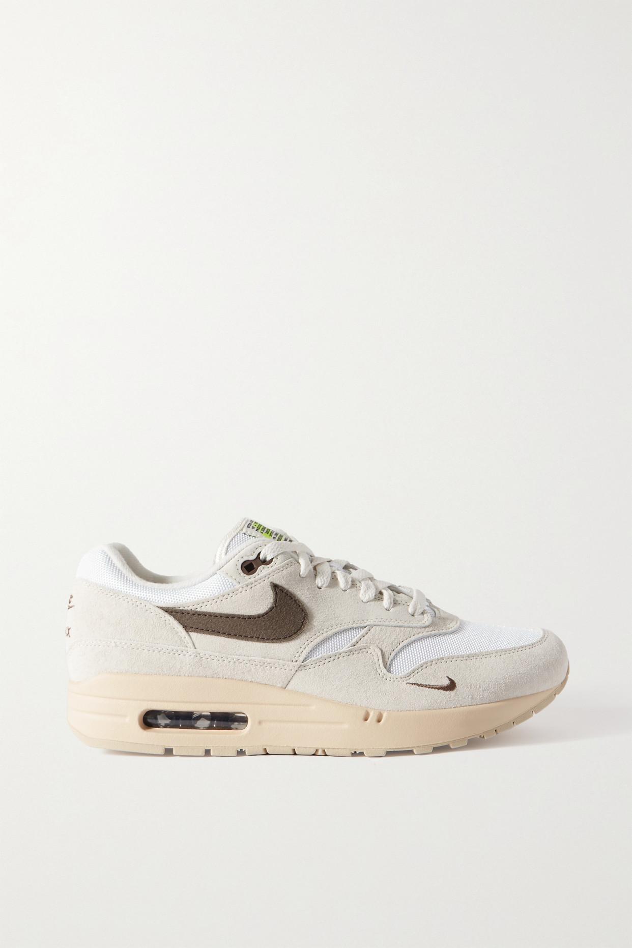 Air Max 1 Suede And Mesh Sneakers in | Lyst UK