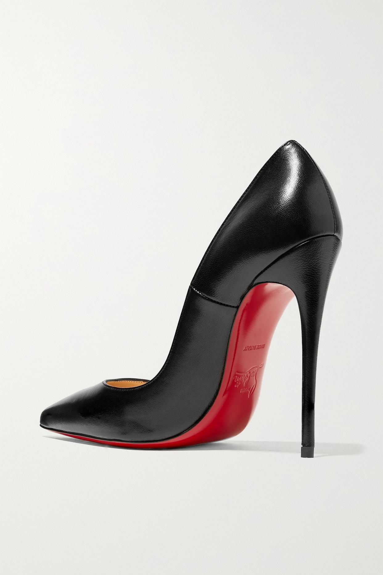 Christian Louboutin So Kate 120 embellished leather pumps