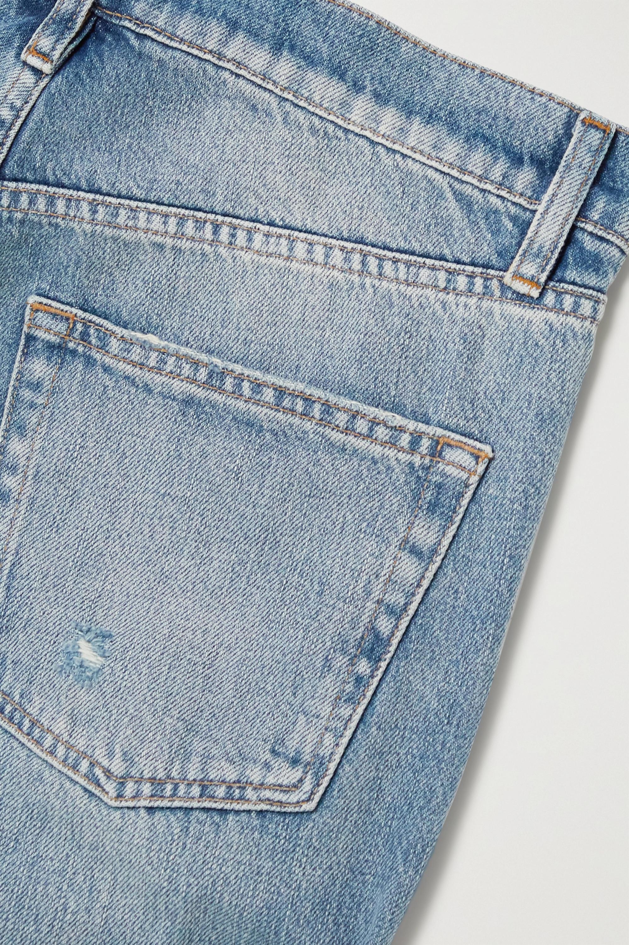 FRAME Denim Le Slouch Distressed 
