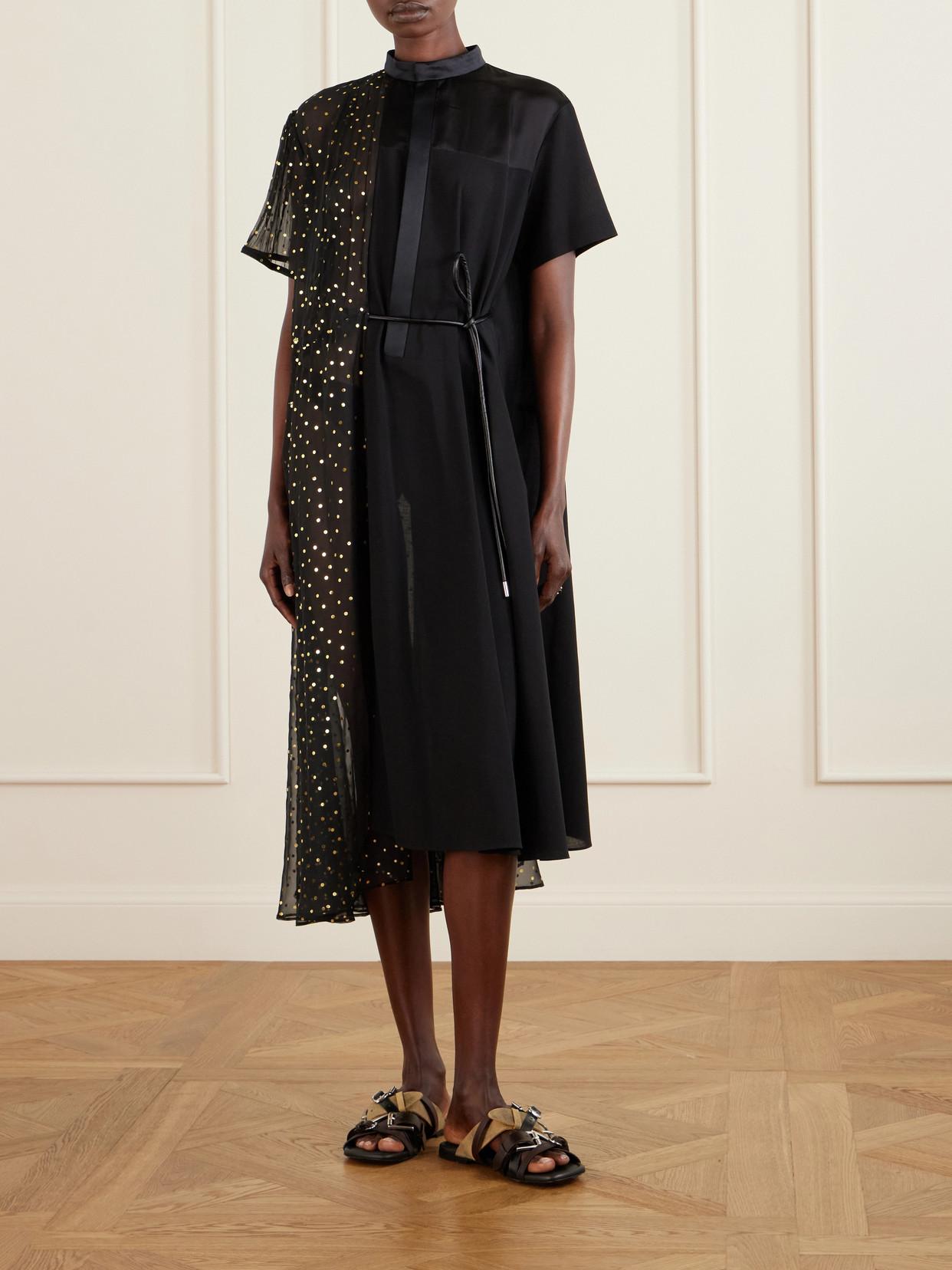 Designer Black Chiffon Shirt Dresses for Women - Up to 83% off | Lyst