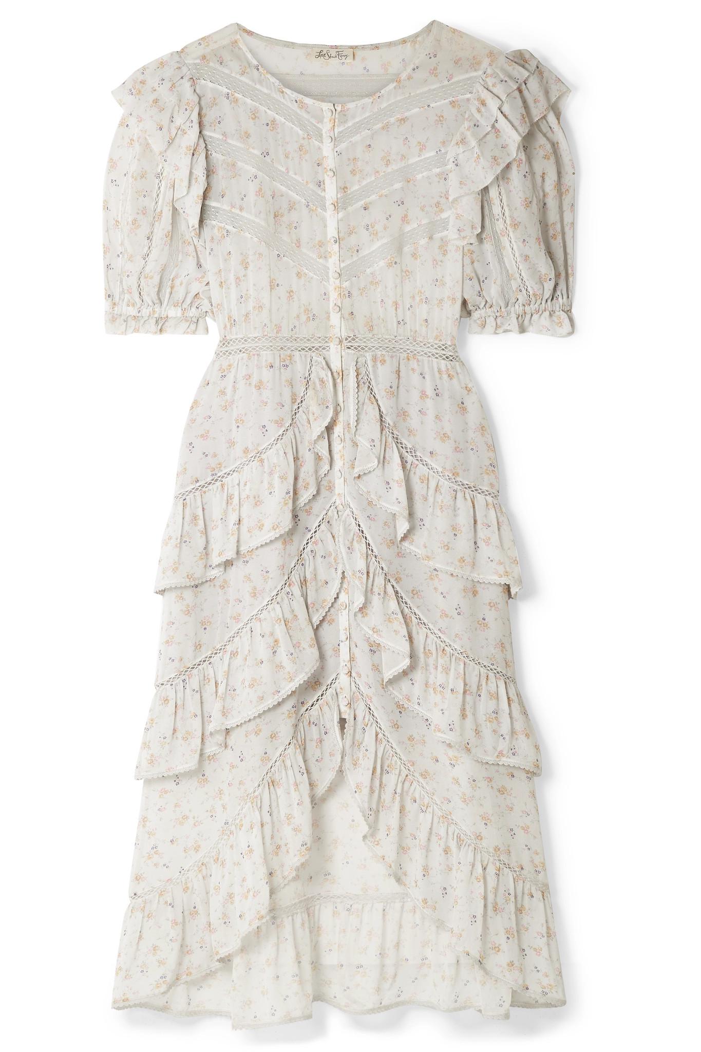 helmut lang white shirt dress