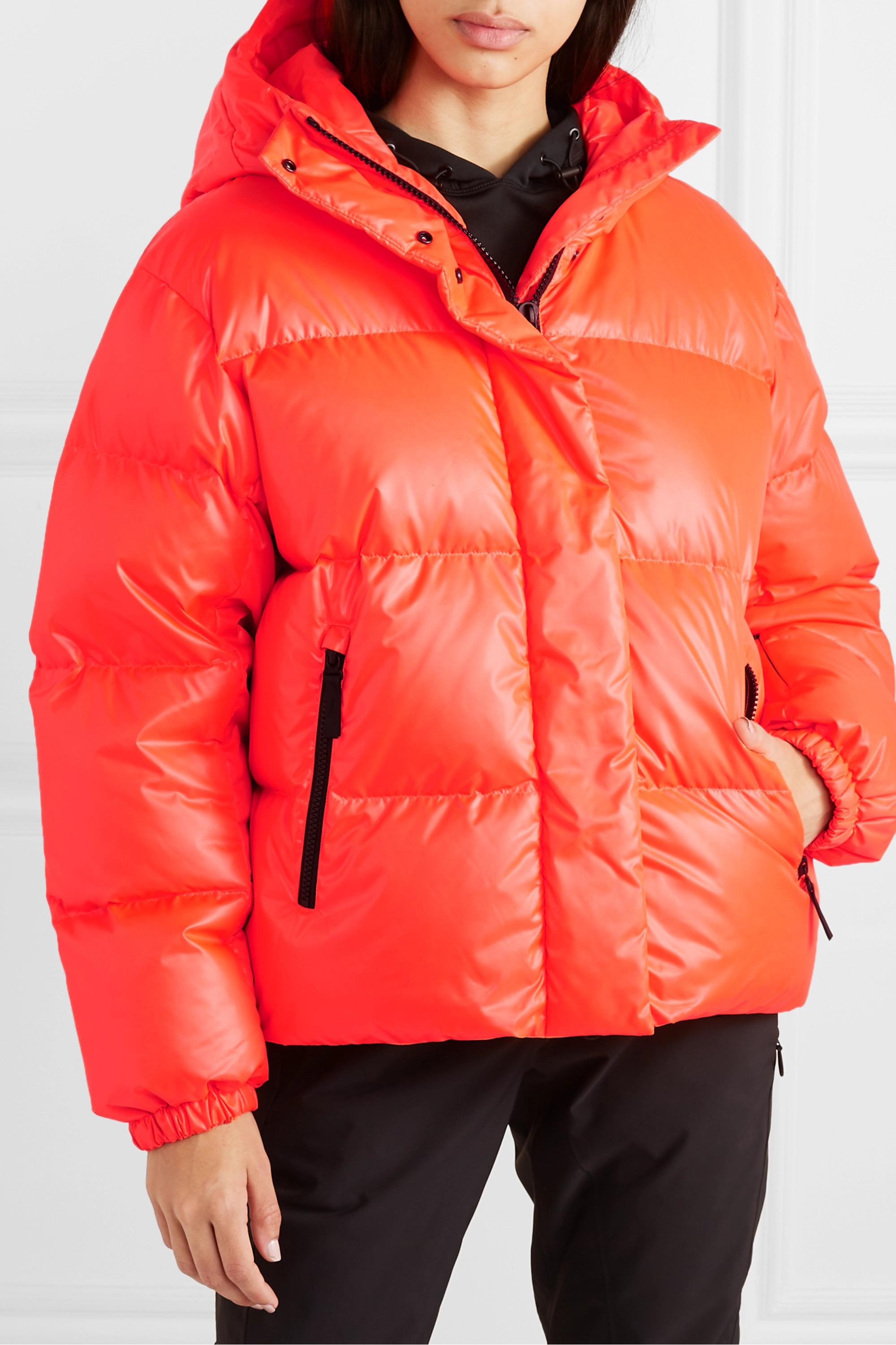 Bogner Fire + Ice Ranja Verkürzte Oversized-skijacke Aus Gestepptem Shell  Mit Daunenfüllung Und Kapuze in Orange | Lyst AT