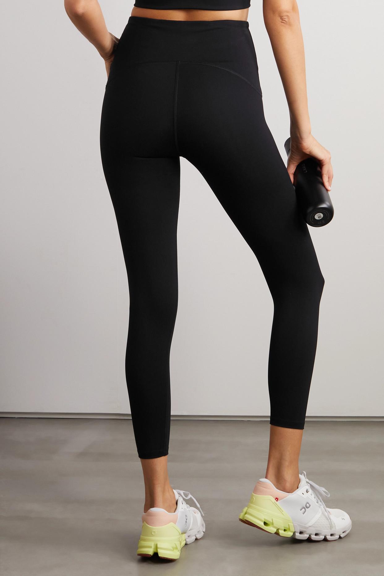 Spanx Booty Boost Active 7/8 Stretch-jersey Leggings in Black