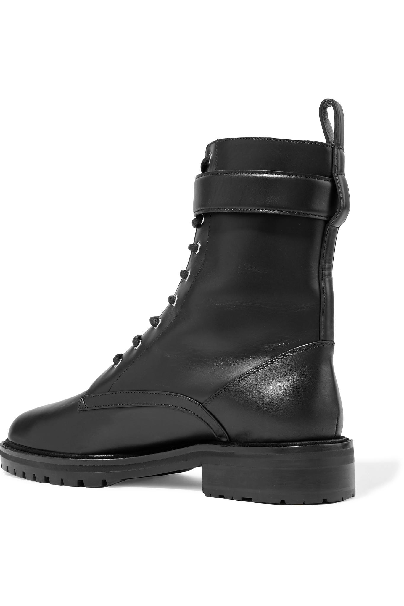 tabitha simmons max leather ankle boots