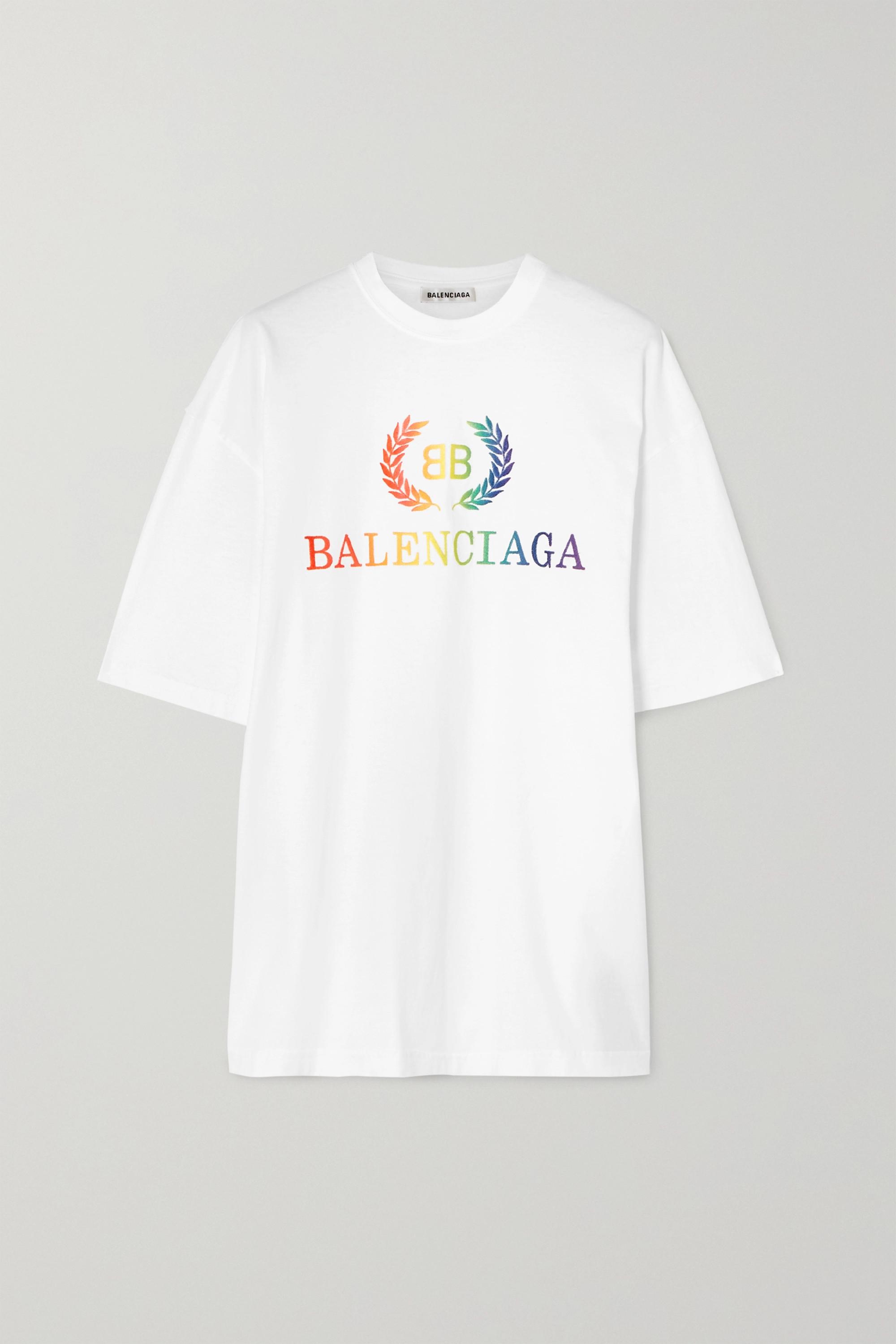 Balenciaga Cotton Laurier T-shirt S/s 