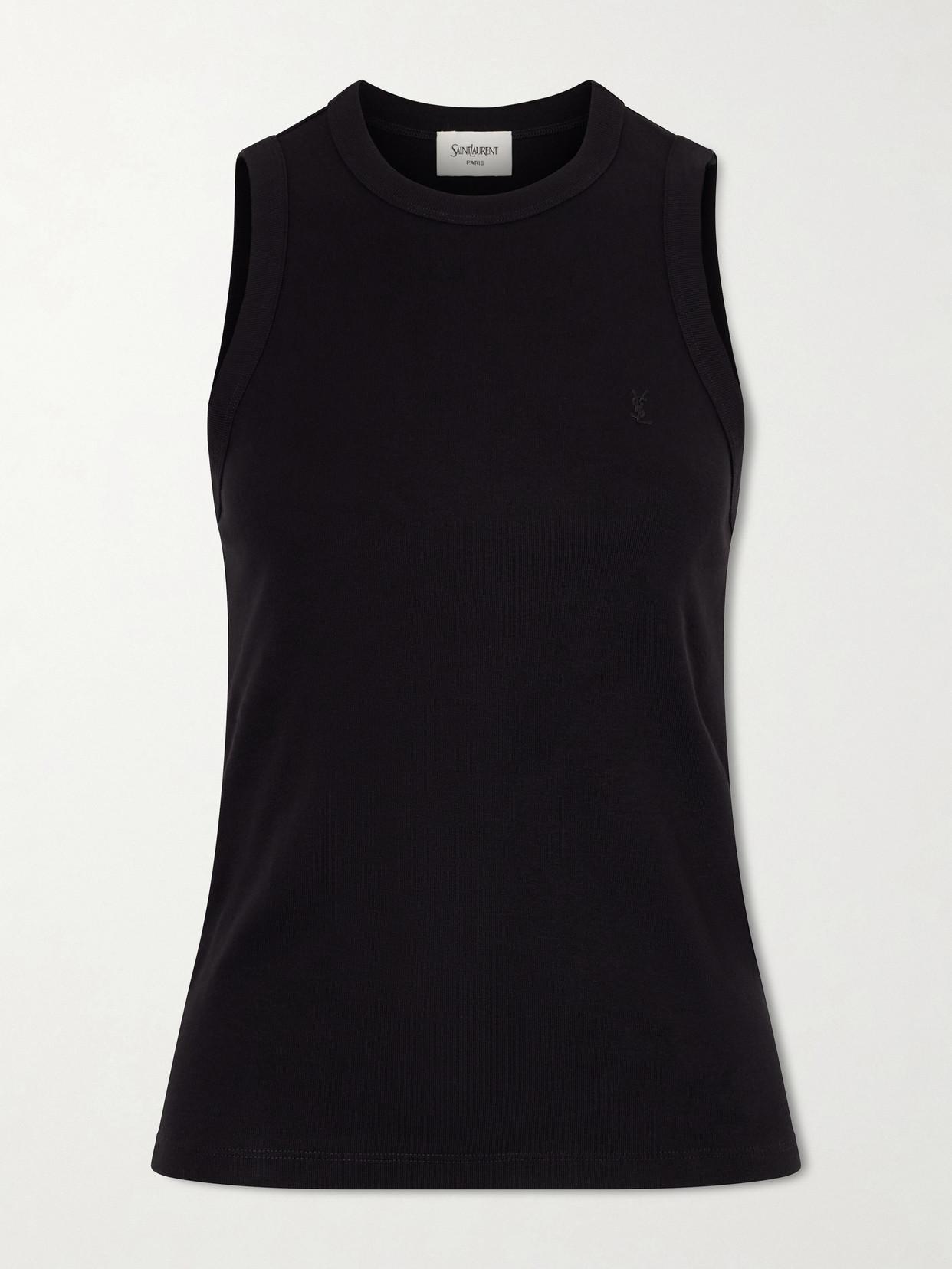 Women's Saint Laurent Sleeveless and tank tops | Lyst