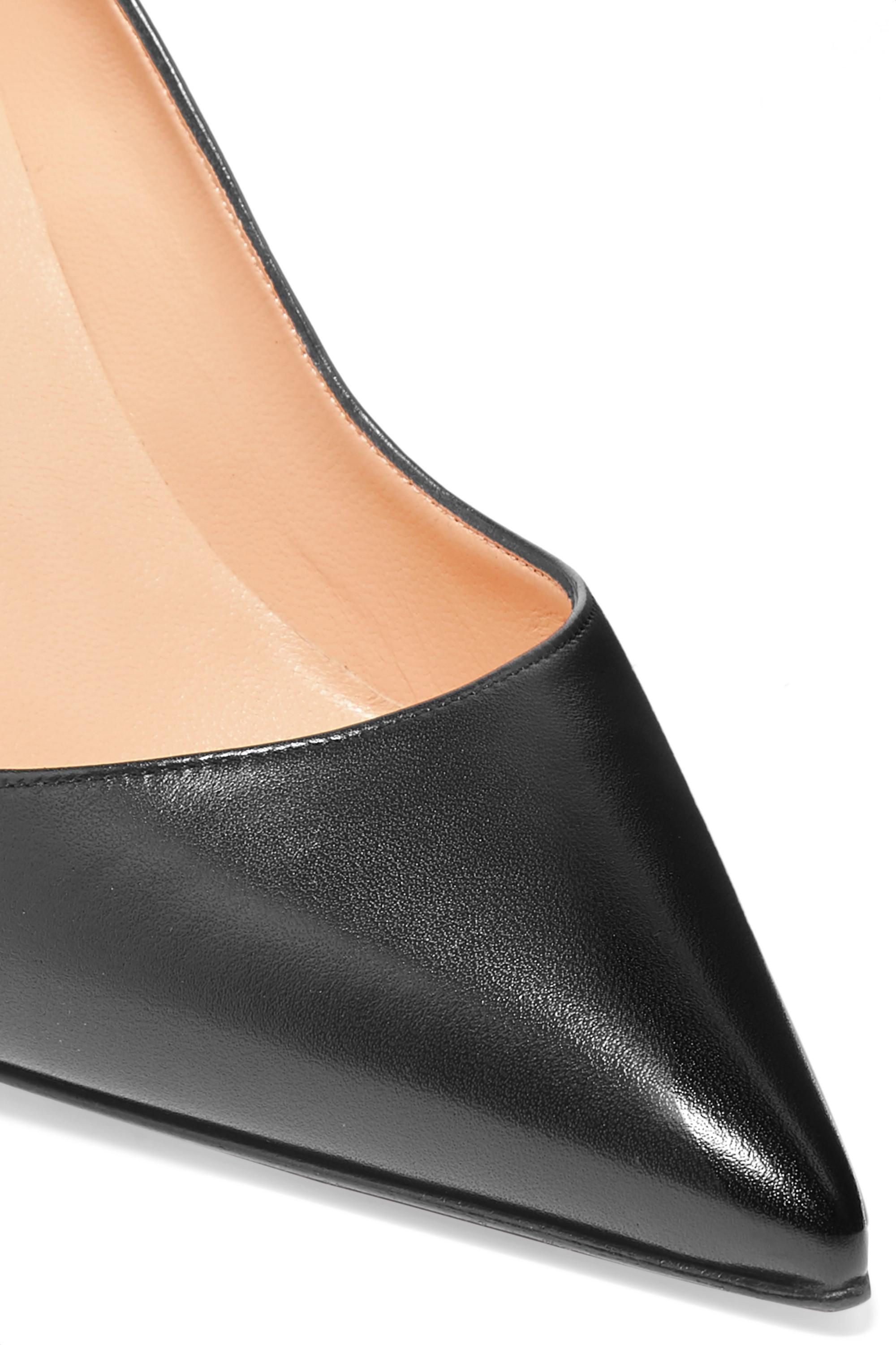 Christian Louboutin Clare 80 Leather Pump in Black | Lyst