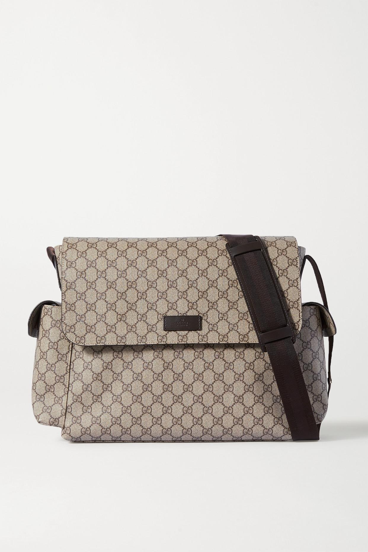 Verkeersopstopping cursief achterzijde Gucci Ophidia Printed Coated-canvas Diaper Bag | Lyst