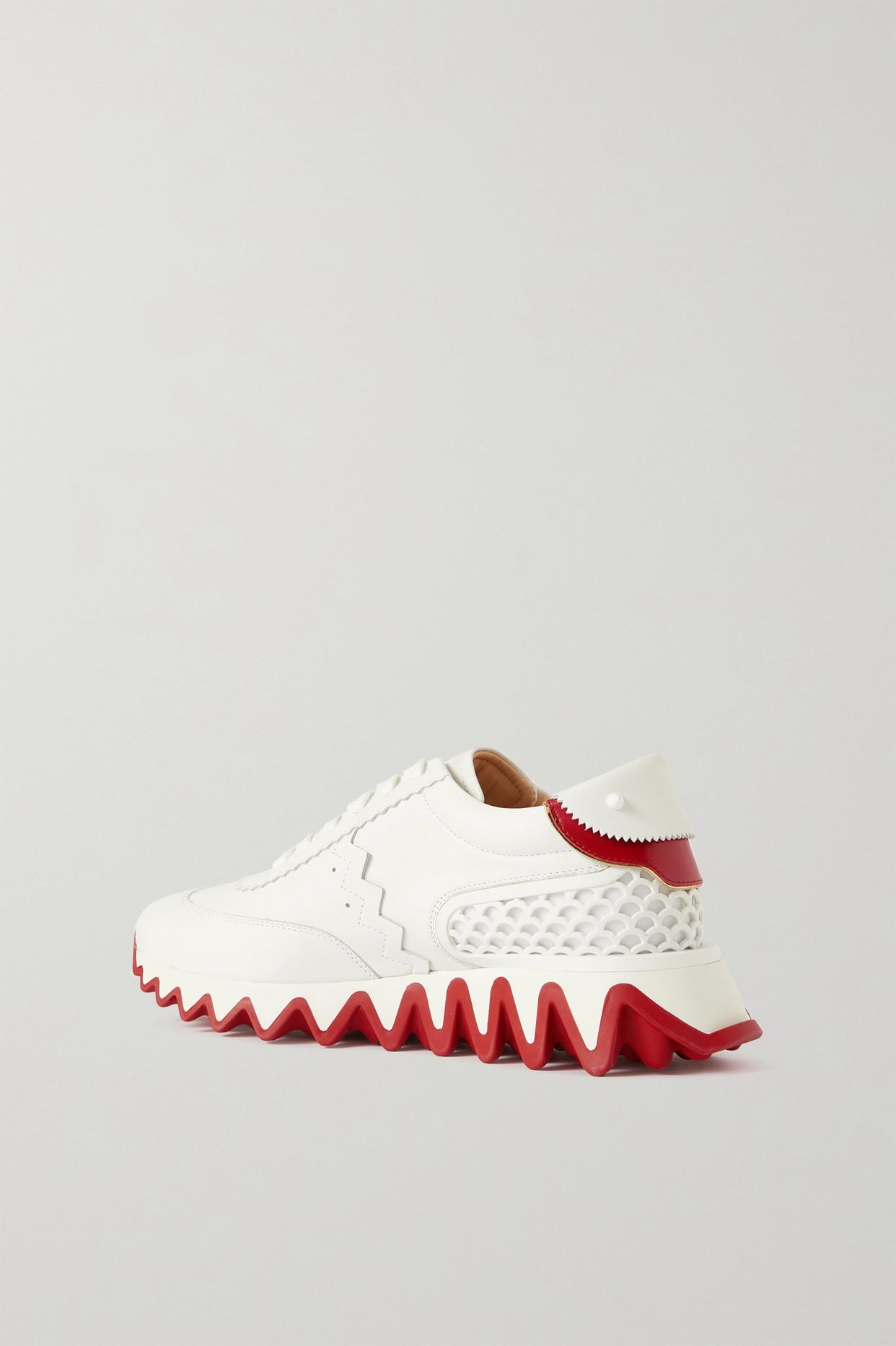 louboutin shark trainers