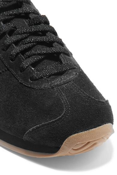 Khaite + Adidas Originals Suede Sneakers in Black | Lyst