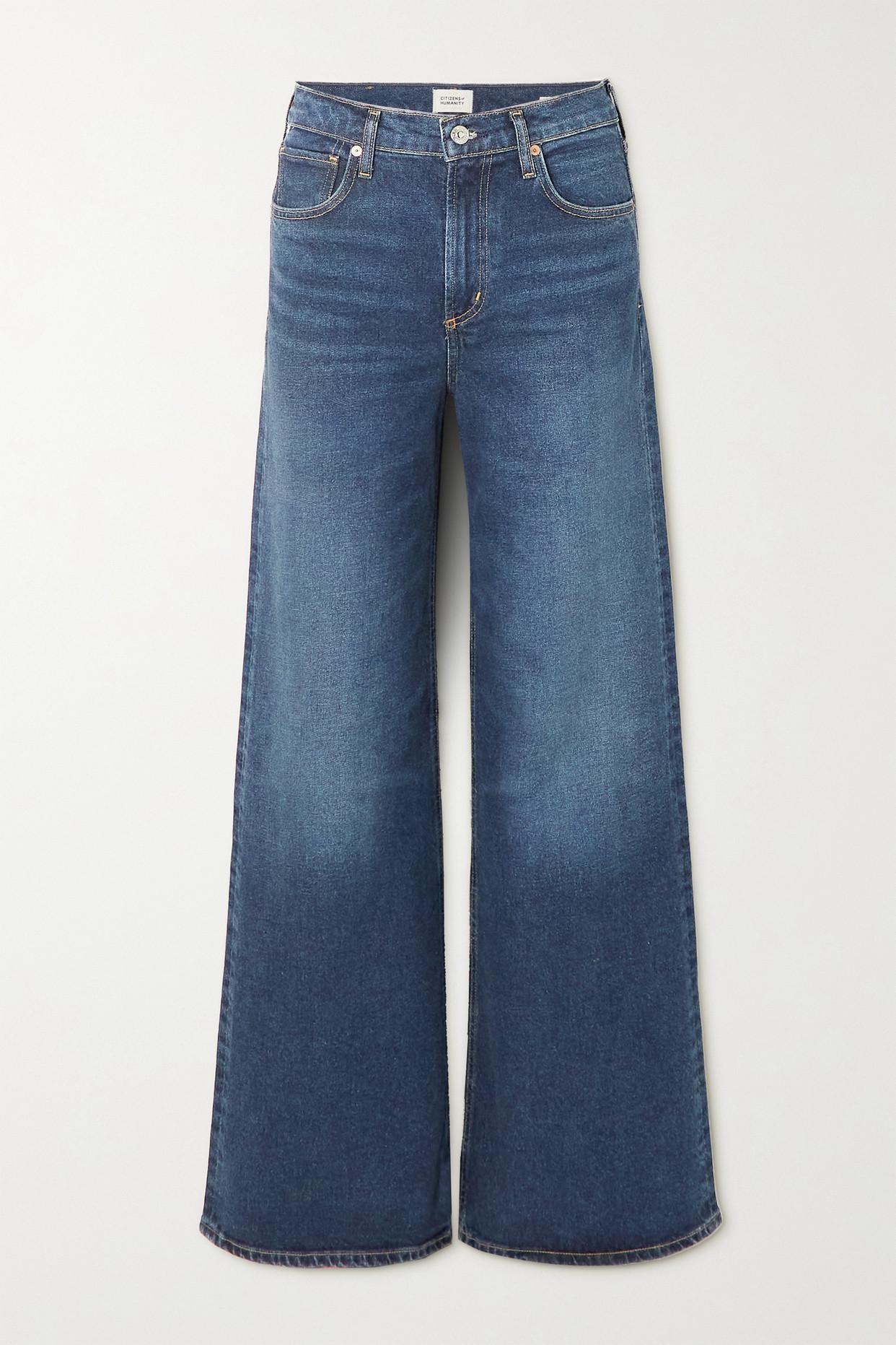 Citizens of Humanity Paloma Baggy High-rise Wide-leg Jeans in Blue | Lyst